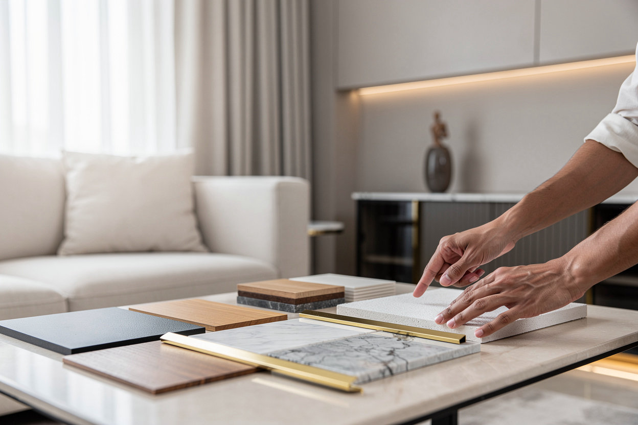 Ward Art Technical Services luxury interior design studio - gypsum board and hidden lighting expertise in Dubai